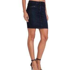 Adriano Goldschmied Denim Pencil Skirt KODIE 27 black